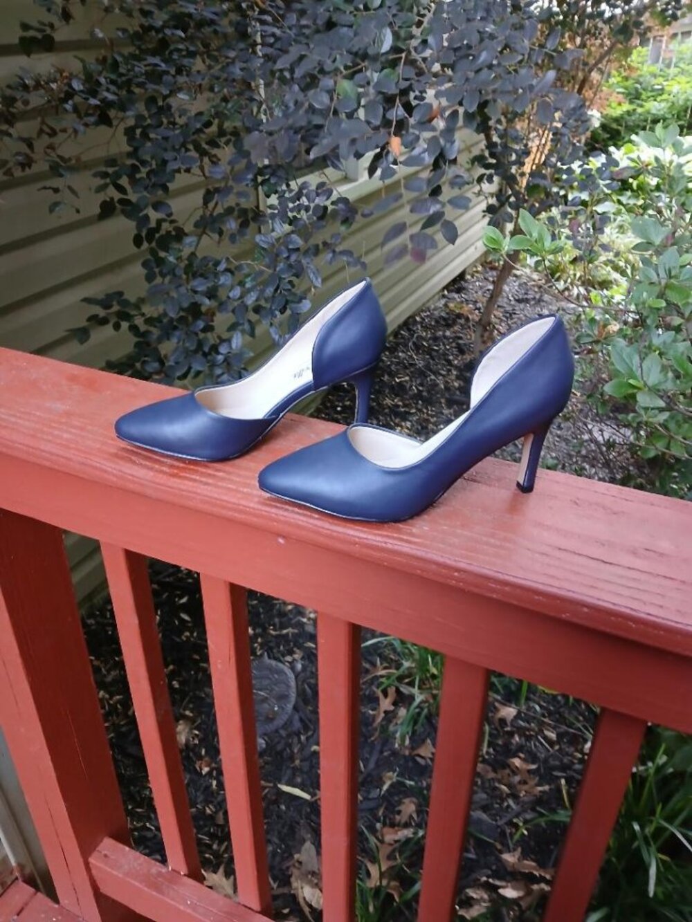Cinderella of Boston Blue High Heeled Pump Size 4.5M
